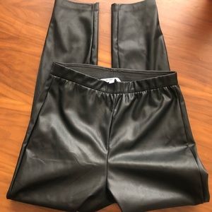 BB Dakota Faux Leather Joggers